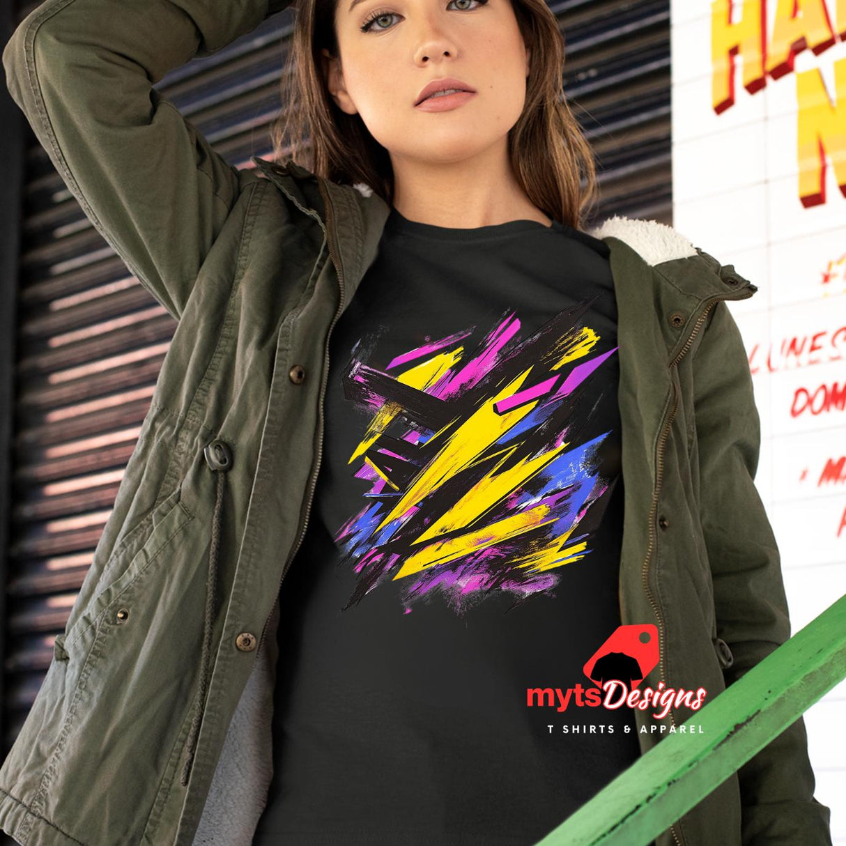 Abstract T-Shirt | Vivid Colorful Graphic Tee | Unisex Art Shirt