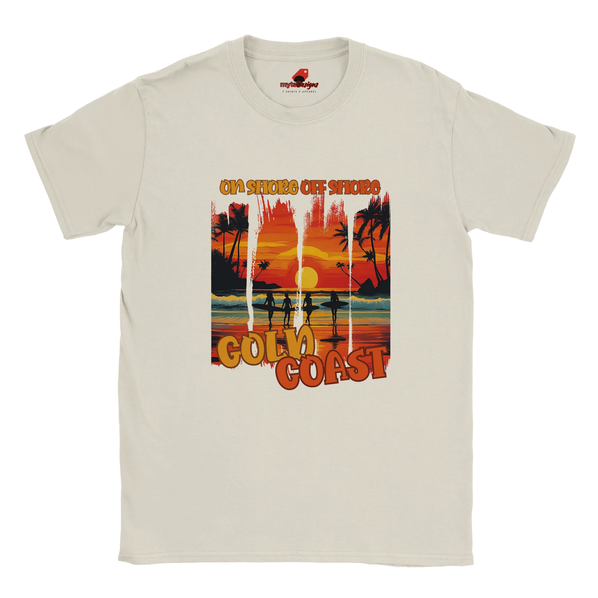Sunset surf T-shirt