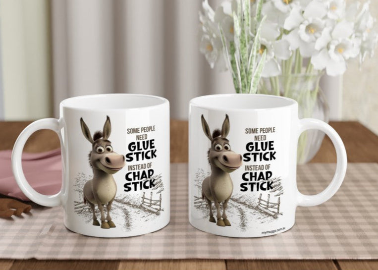 Funny Office Mug Side by Side