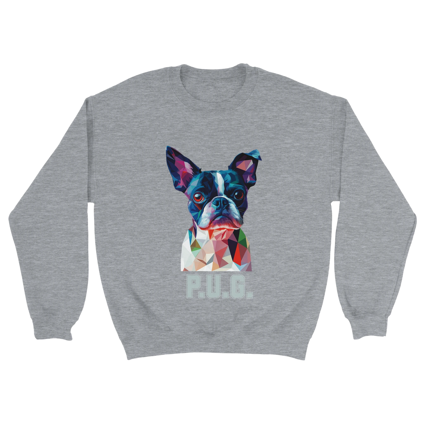 Sports Grey French Bulldog Sweatshirt