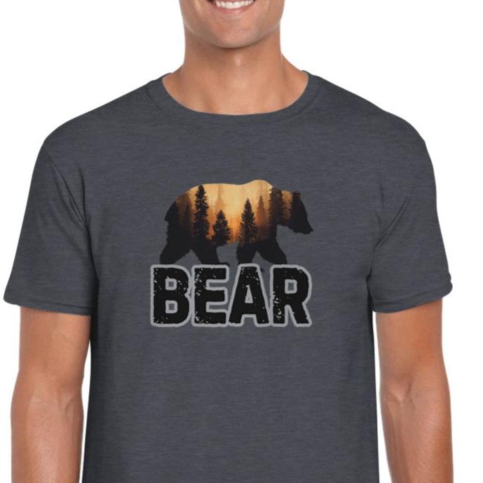 Bear T-Shirt - Wilderness Nature Lover Gift Shirt