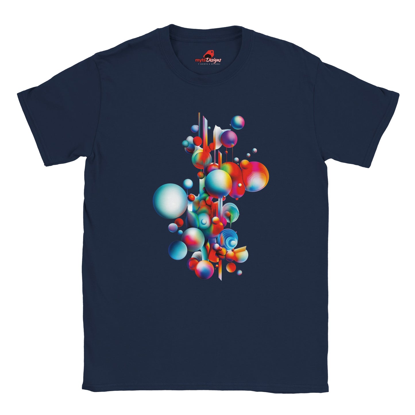 Vibrant Global Geometric Design T-Shirt