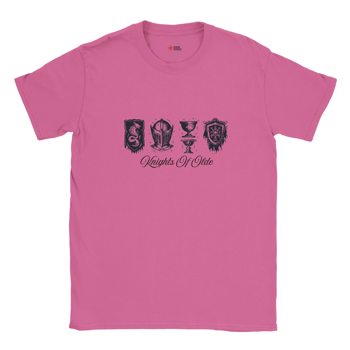 Azalea t-shirt with black graphics and text on a white background