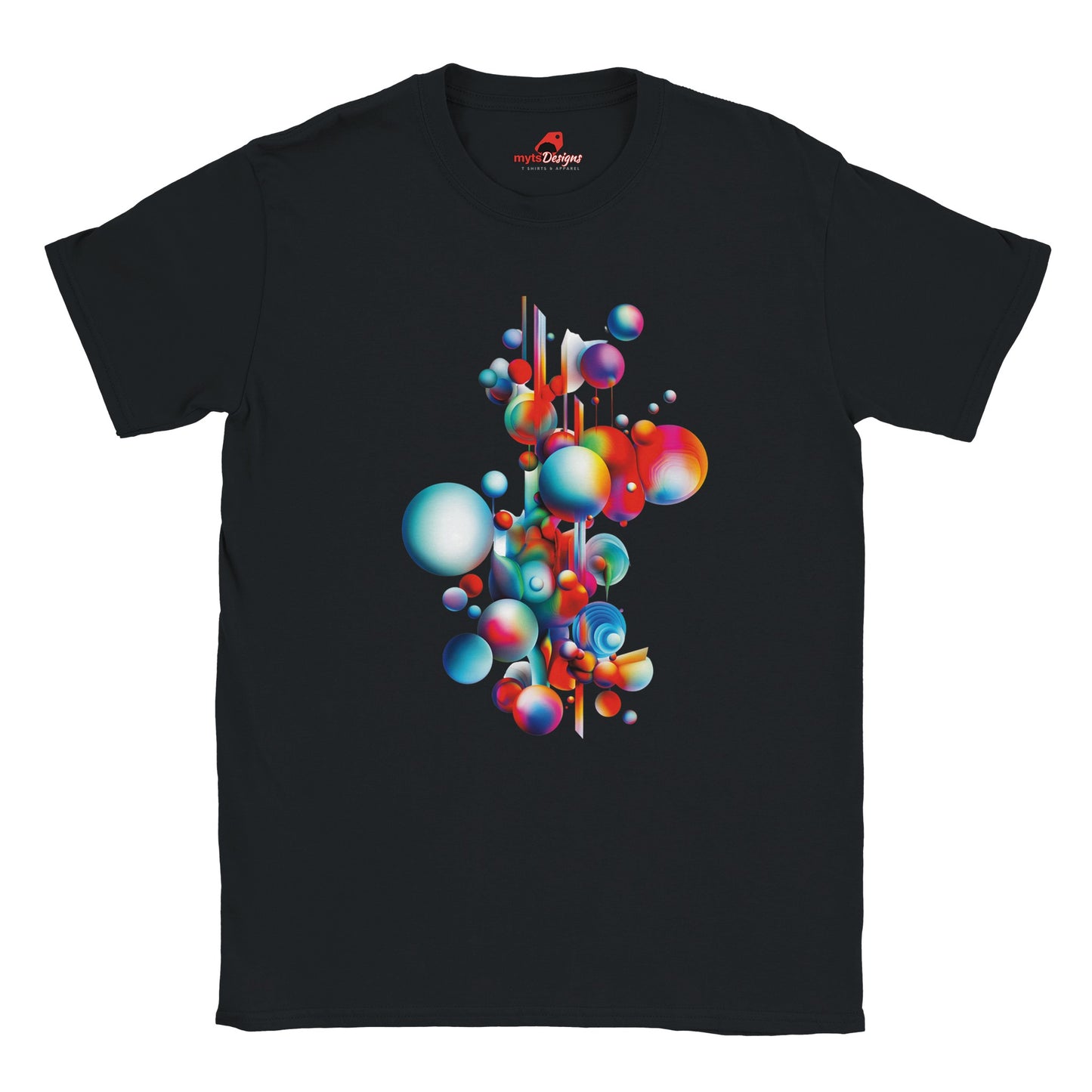 Vibrant Global Geometric Design T-Shirt