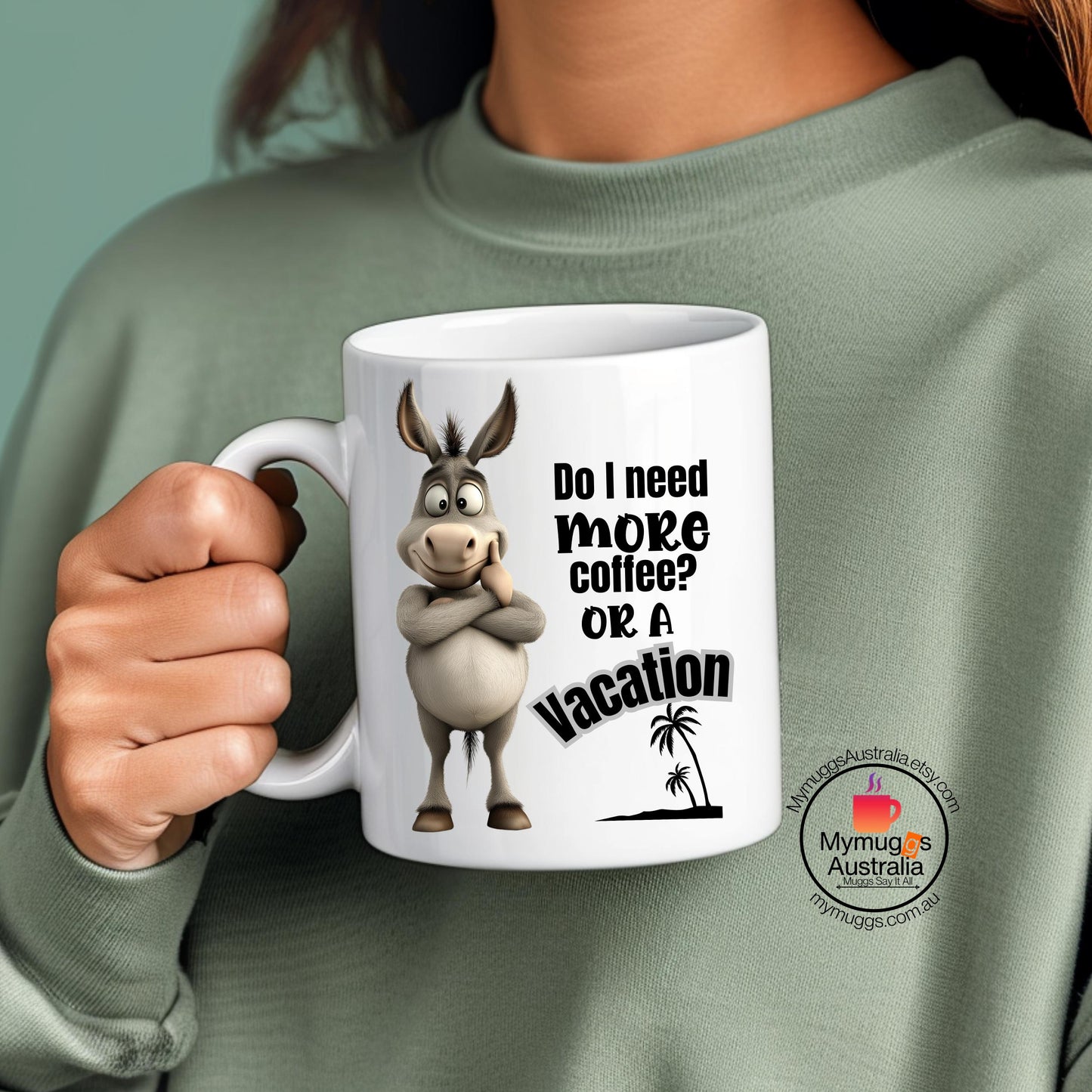 Funny Donkey Coffee Mug