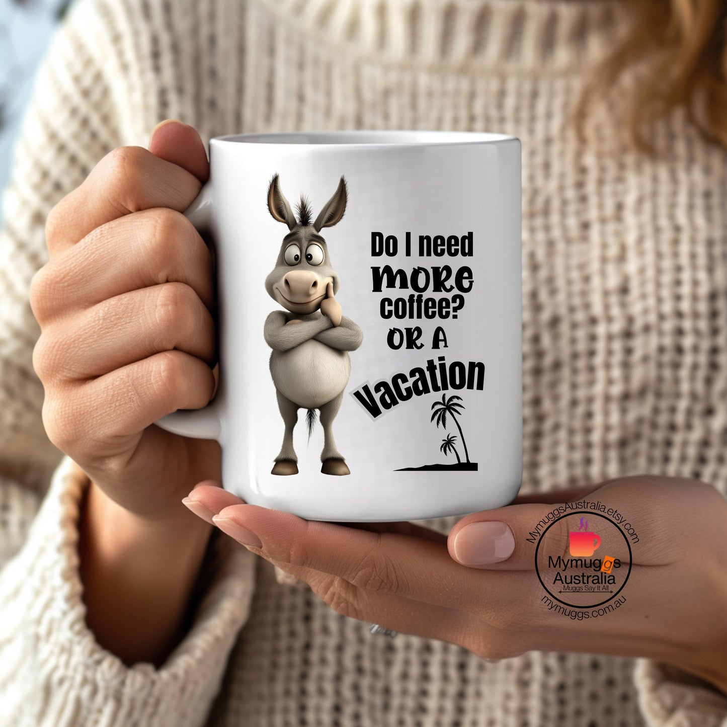 Funny Donkey Coffee Mug