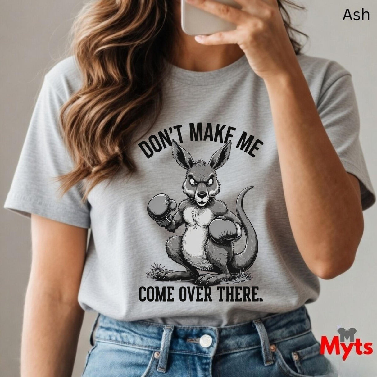 Funny Boxing Kangaroo T-Shirt – Australian Humour Graphic Tee
