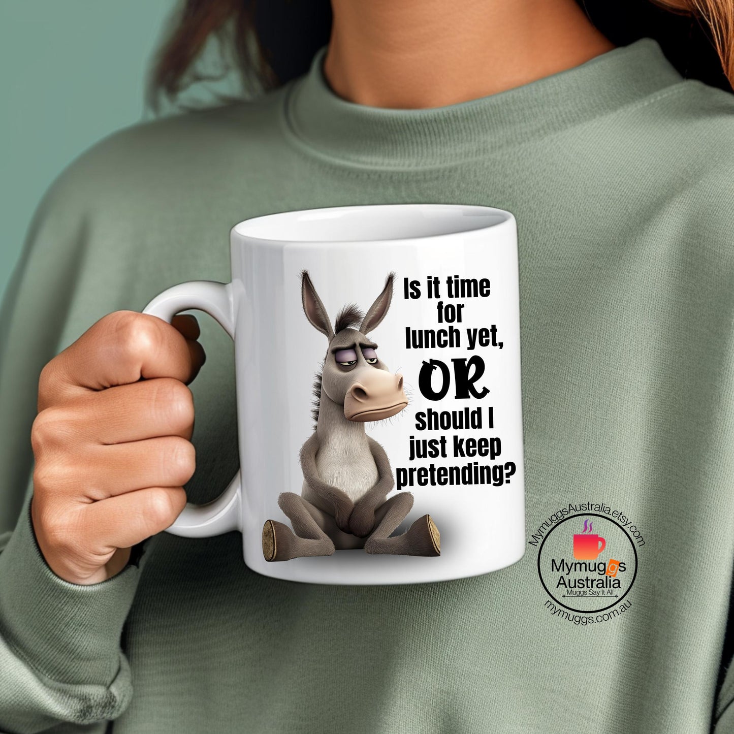 Funny Donkey Coffee Mug –