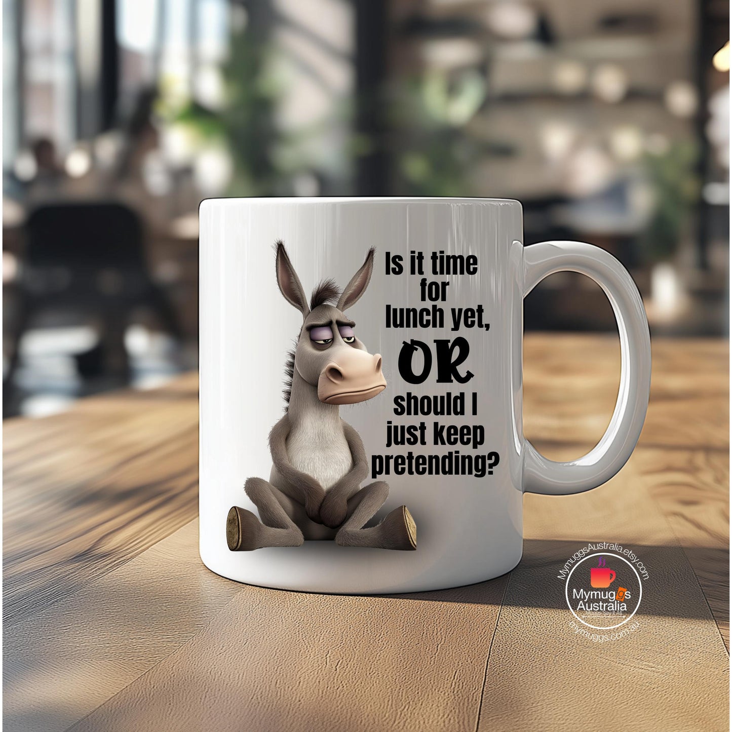 Funny Donkey Coffee Mug –