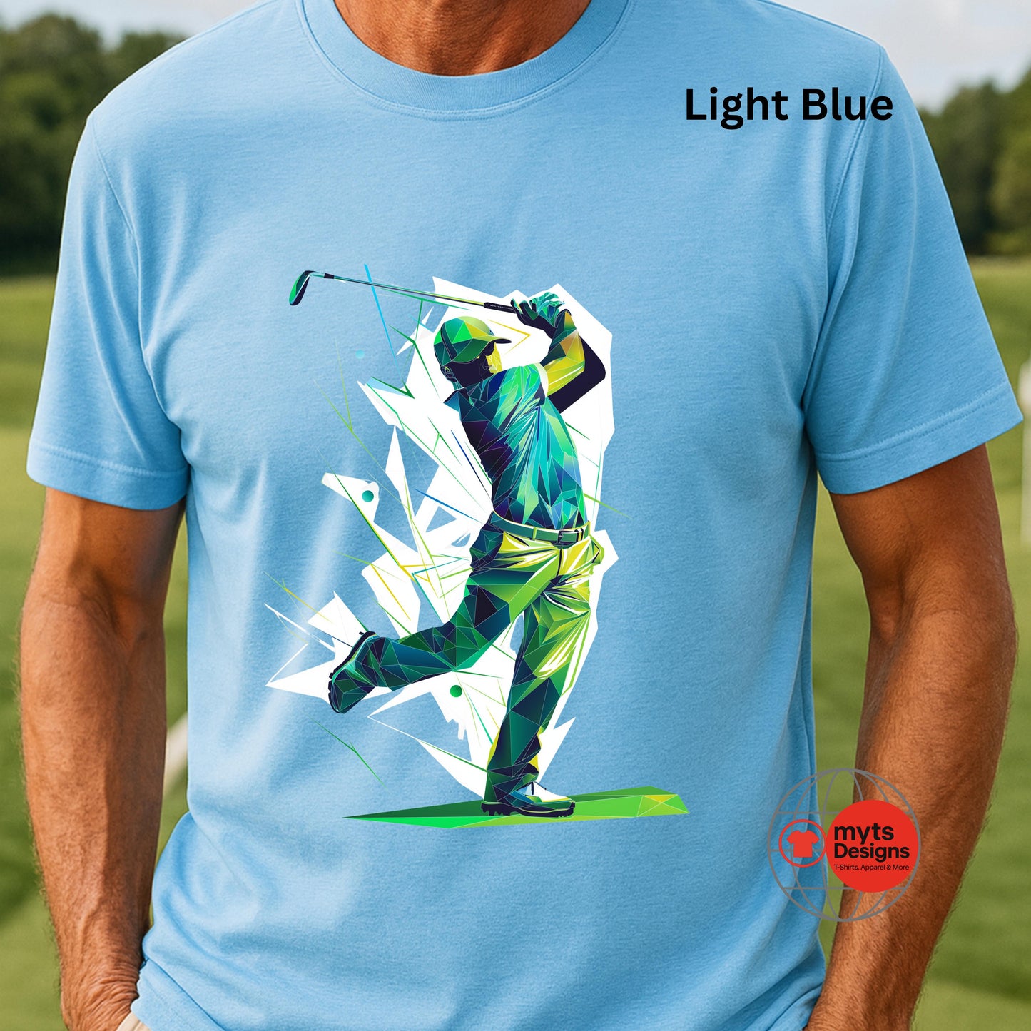 The Swing Golf T-Shirt - Premium Cotton Golfer Apparel | Gildan® 64000