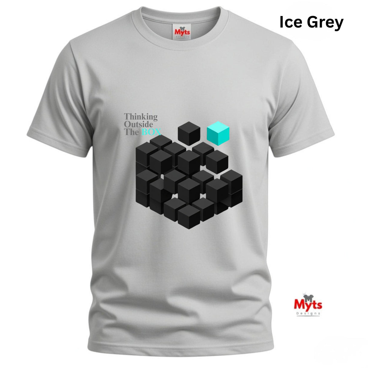 Thinking Outside the Box Geometric T-Shirt – Creative Mind Tee