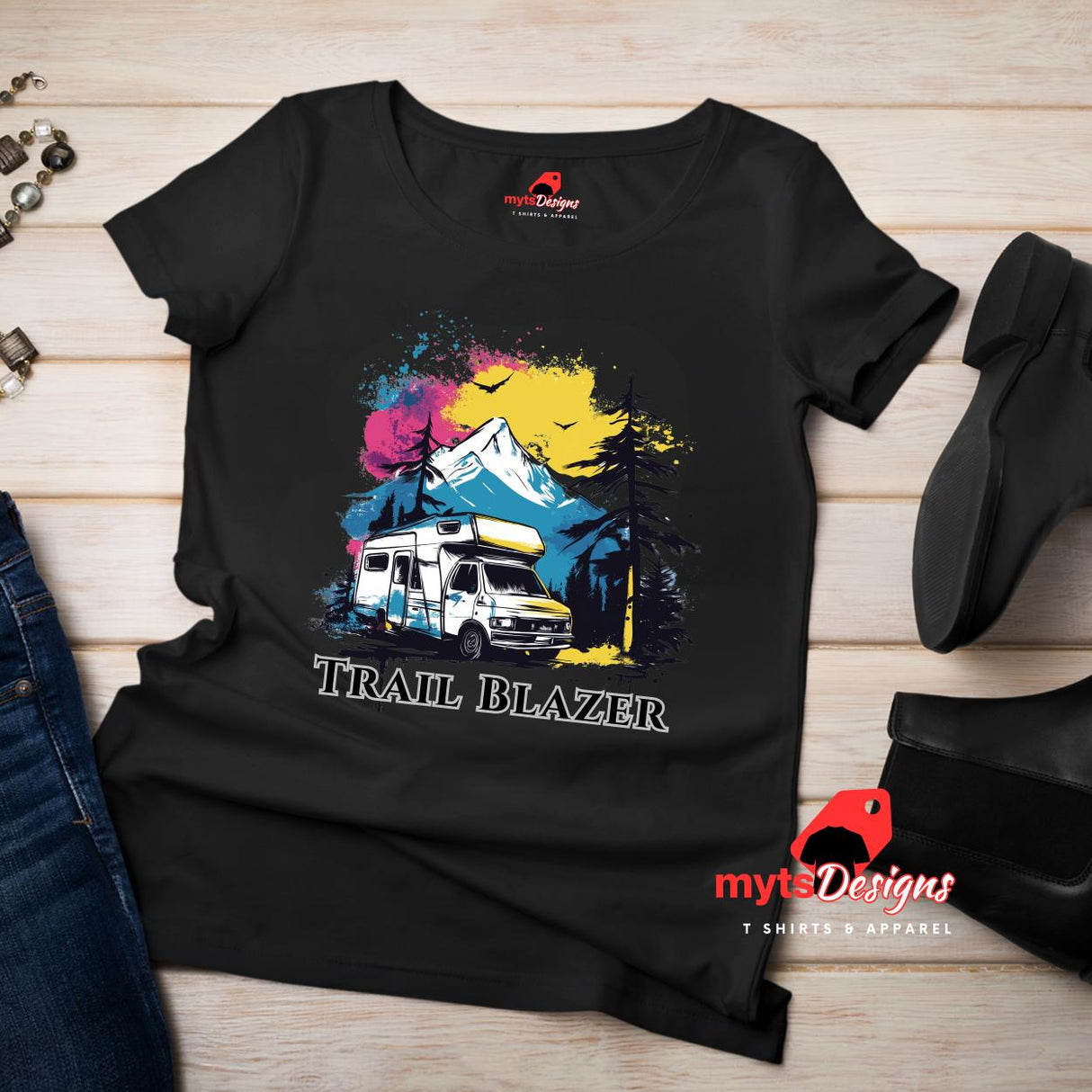 Camping T-Shirt - Outdoor Adventure Tee for Hiking & Nature Lovers
