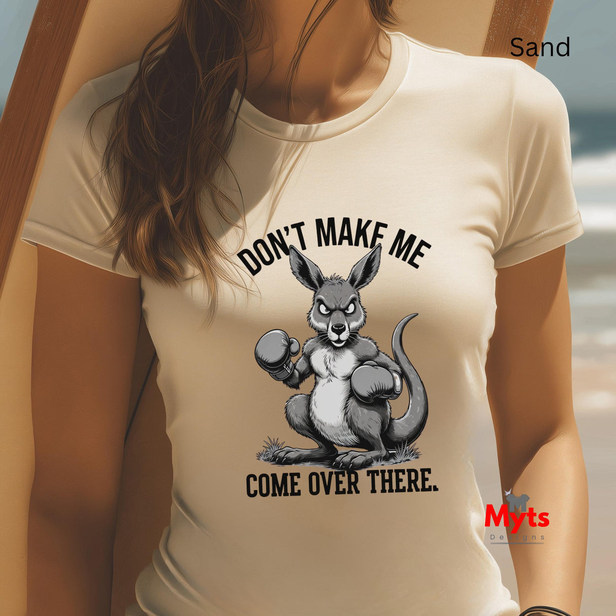 Funny Boxing Kangaroo T-Shirt – Australian Humour Graphic Tee