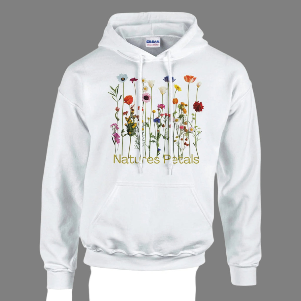 Natures Petals Pullover Hoodie Nature Flower Lovers Gift