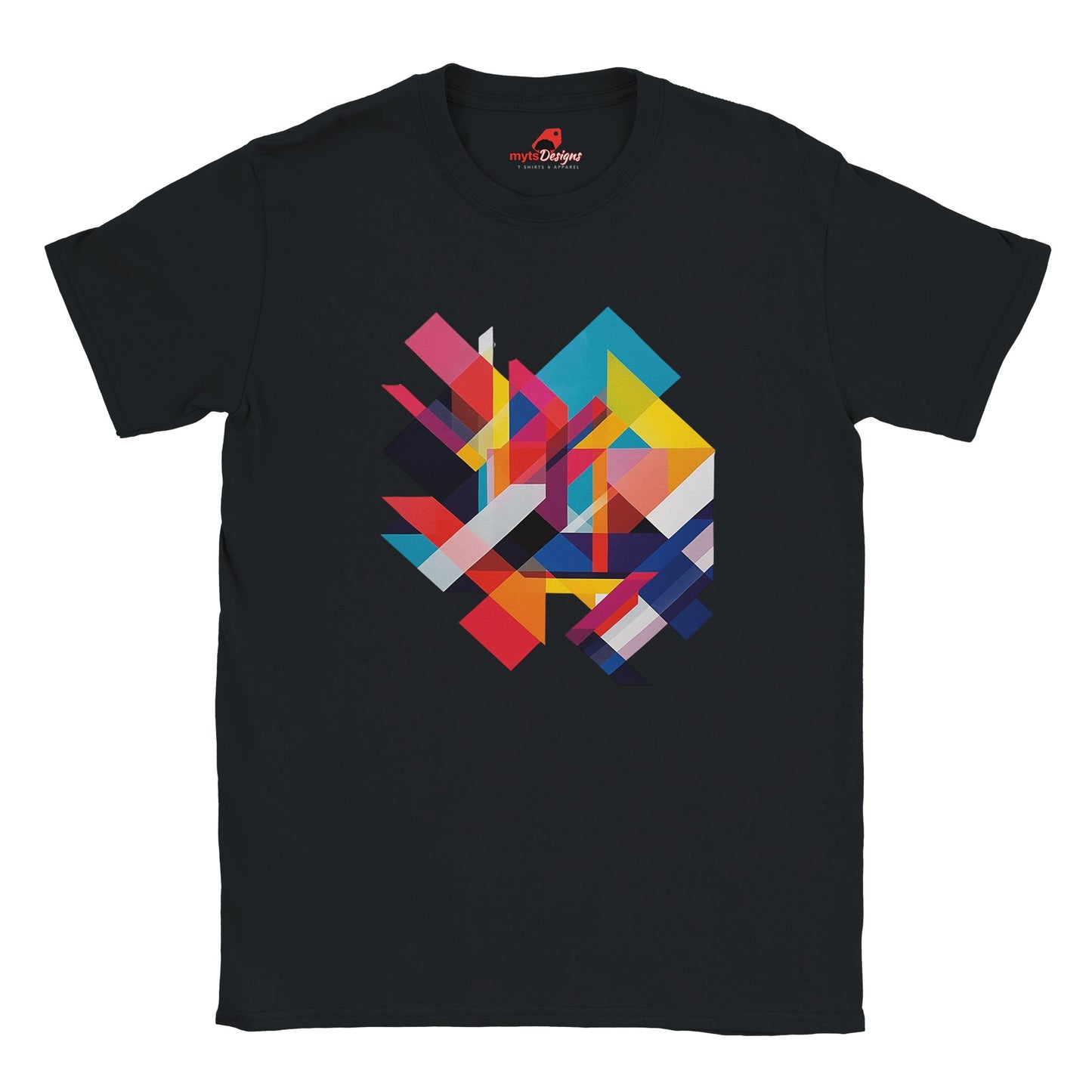 Flat Lay Black T-Shirt