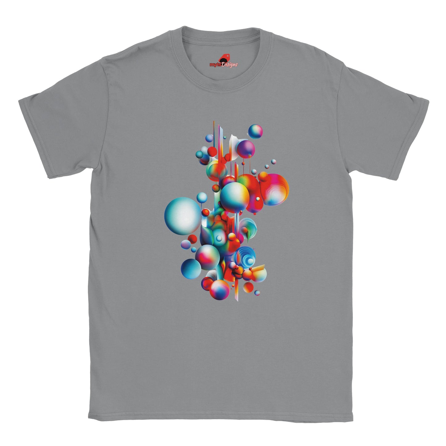 Vibrant Global Geometric Design T-Shirt