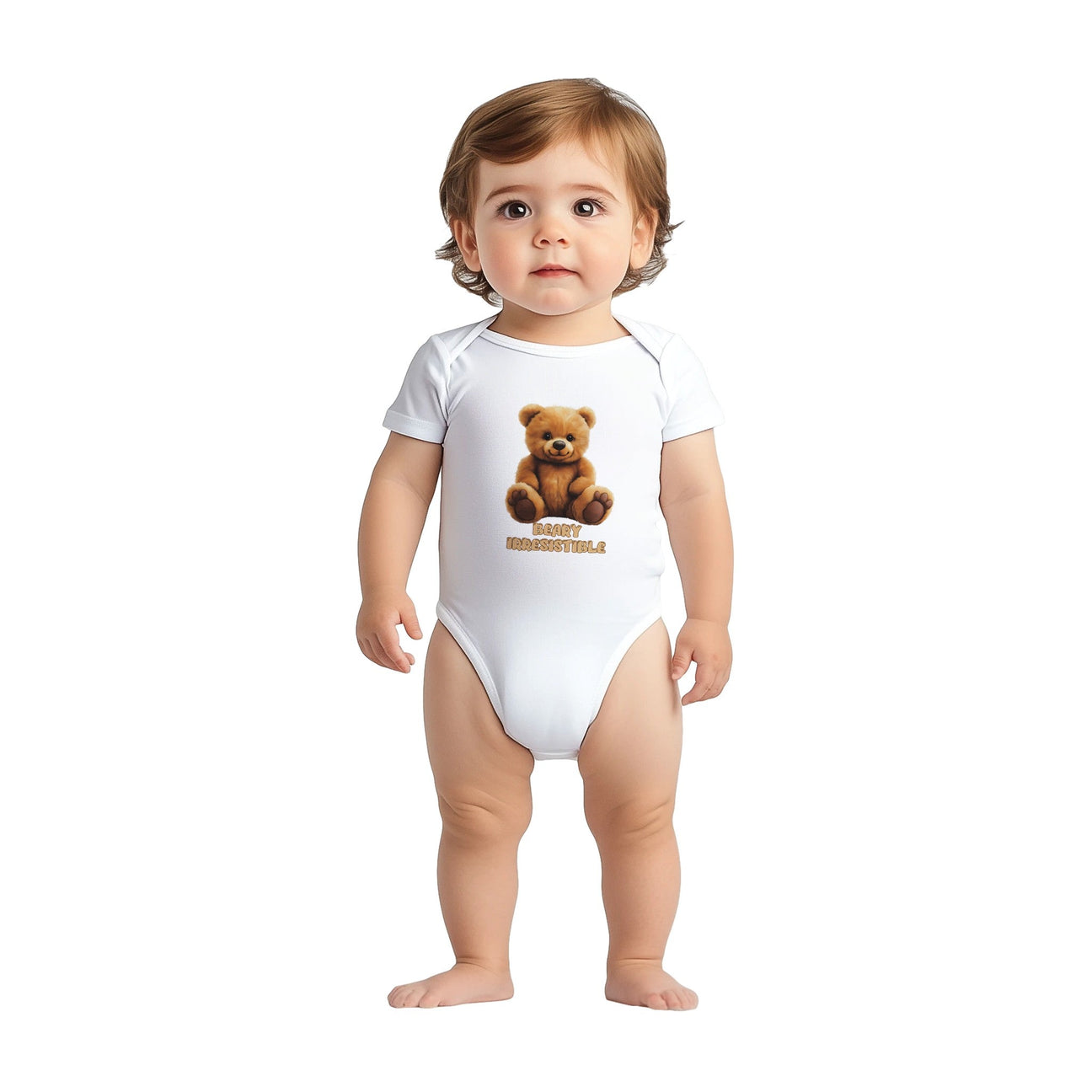 Cute Brown Bear Onesie Baby Apparel