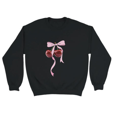 cherry sweatshirt