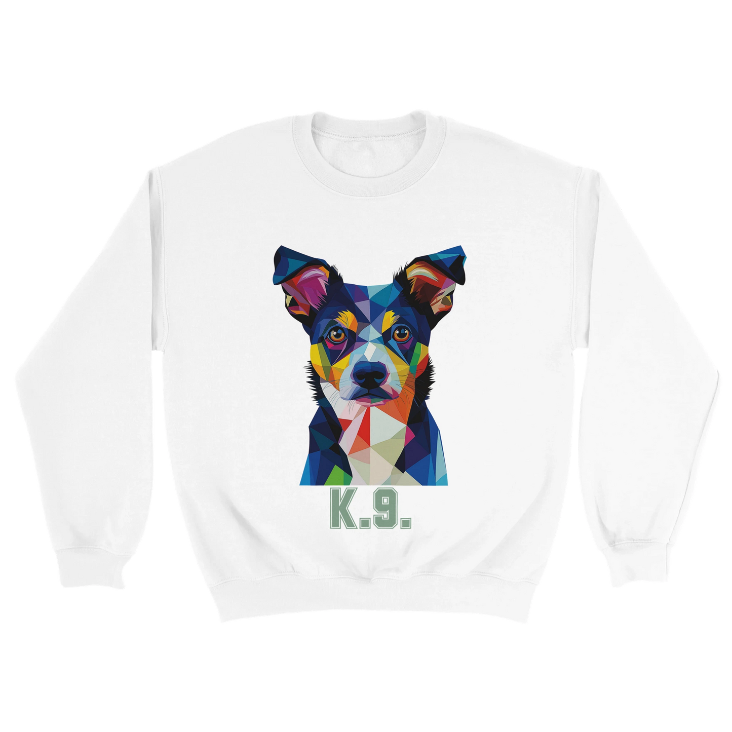 white sweat shirt