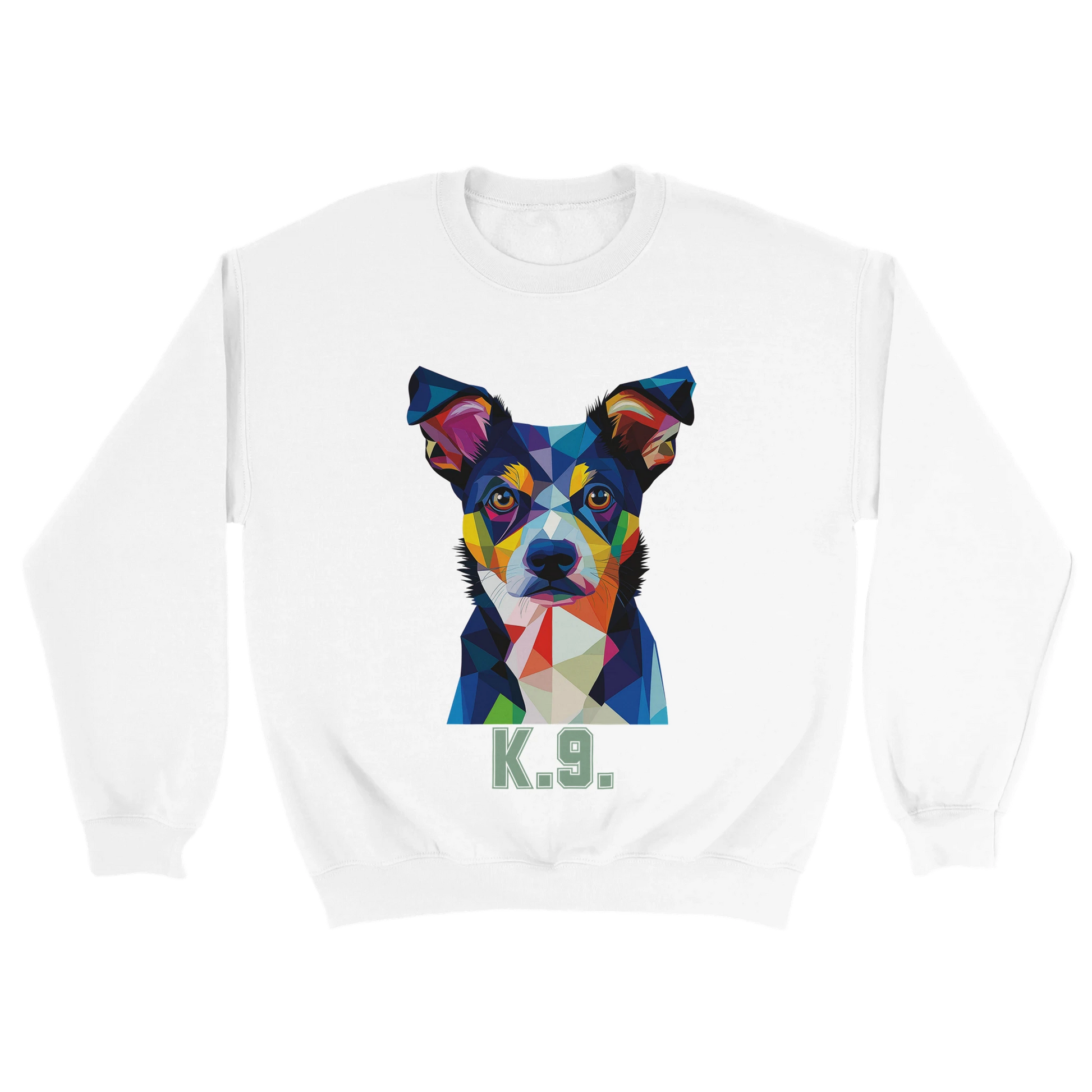 white sweat shirt