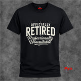 Officially Retired T-Shirt – Funny Retirement Gift for Women