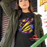 Abstract T-Shirt | Vivid Colorful Graphic Tee | Unisex Art Shirt