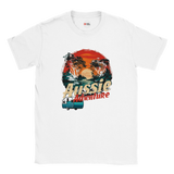 Retro Camping T-Shirt Australia | Aussie Adventures Vintage Outdoor Tee
