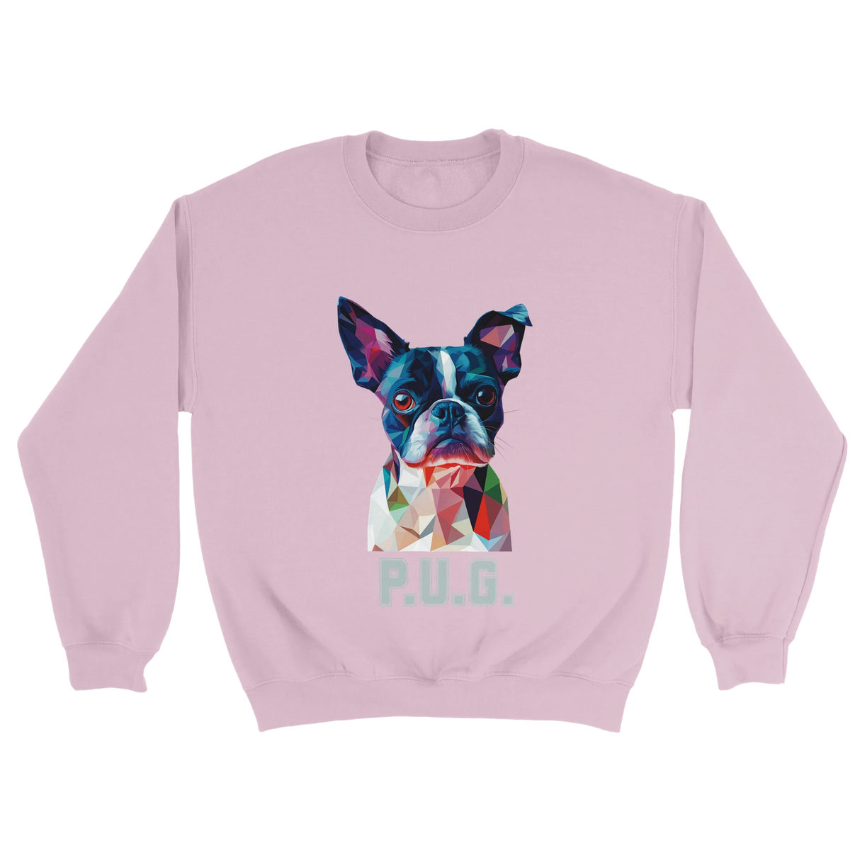 Pink French Bulldog Sweatshirt