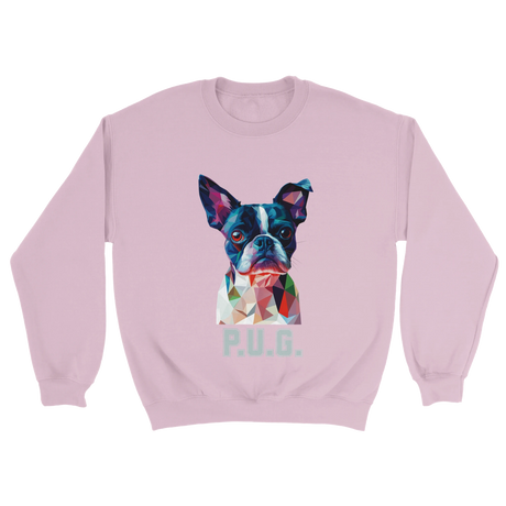 Pink French Bulldog Sweatshirt