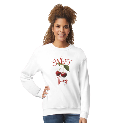 cherry sweatshirt