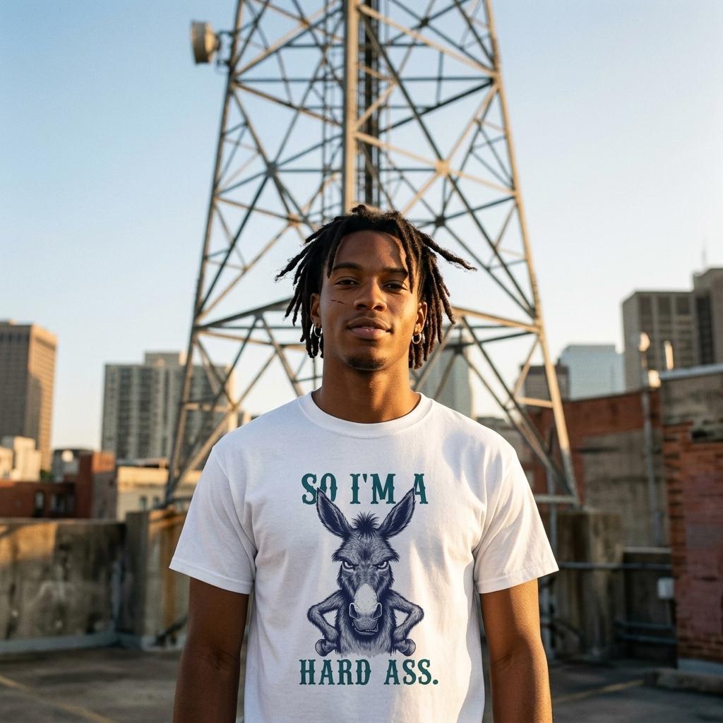 So I’m A Hard Ass Donkey T-Shirt – Funny Graphic Tee