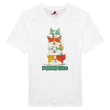 cartoon puppies t-shirt White

