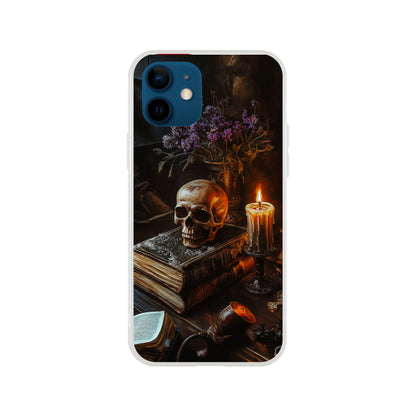 Goth style i phone flexi case