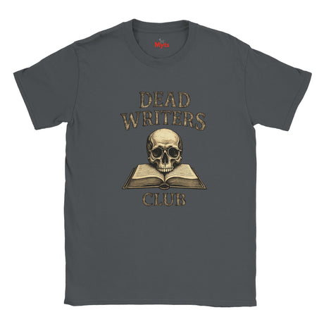 Dark Heather t-shirt with 'My Wish List' graphic featuring guitar models on a white background