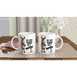 Funny Donkey Coffee Mug side by sie