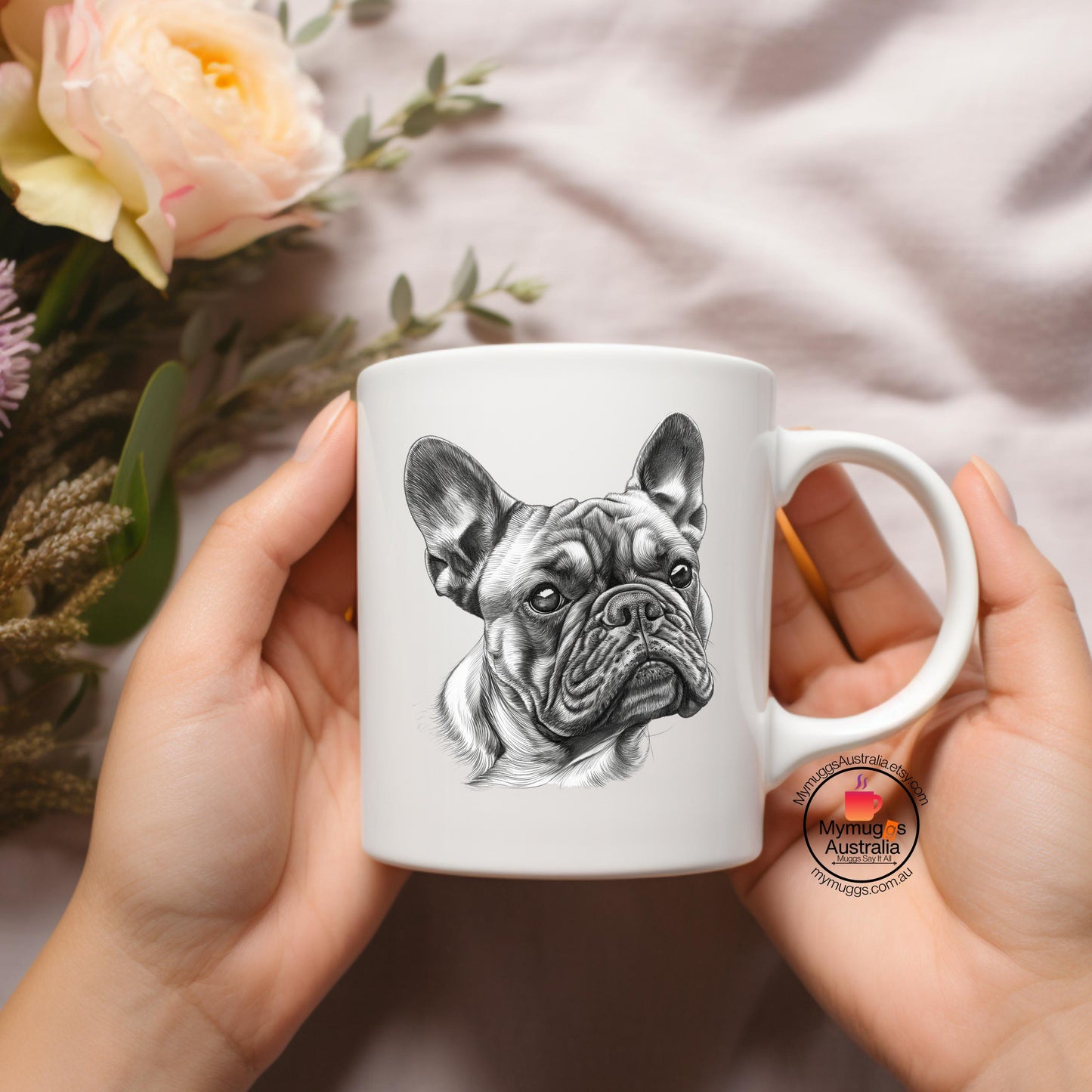 French Bulldog Mug,Dog lovers Gift Mug,French Bulldog Coffee Mug Gift