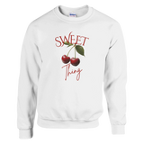 cherry sweatshirt