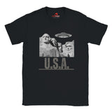 Black Mt. Rushmore T-shirt