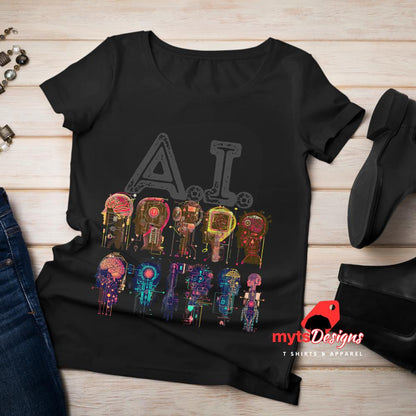 A.I. Evolution T-Shirt | Futuristic Tech Apparel | Premium Cotton Tee