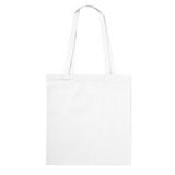 Beige tote bag on a white background