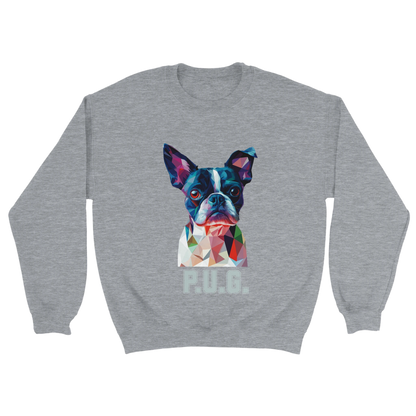 Sports Grey French Bulldog Sweatshirt