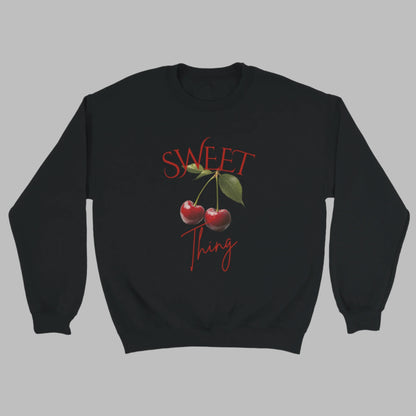 cherry sweatshirt