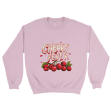 retro cherry sweatshirt