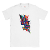 Gray t-shirt with black text 'CH4 SBD' and a white graphic on a white background