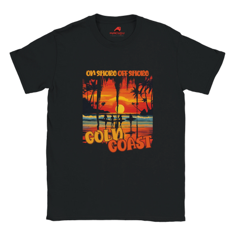 Sunset surf T-shirt