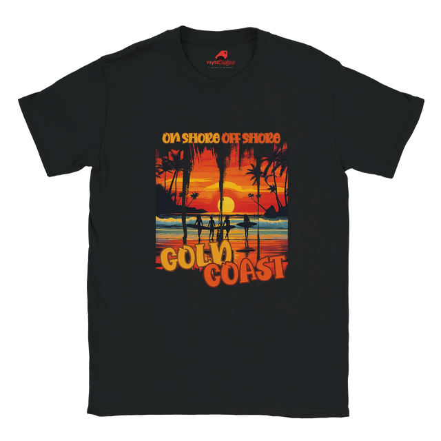 Sunset surf T-shirt