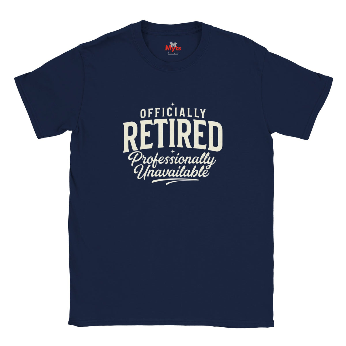 Officially Retired T-Shirt – Funny Retirement Gift for Women