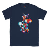 Vibrant Global Geometric Design T-Shirt