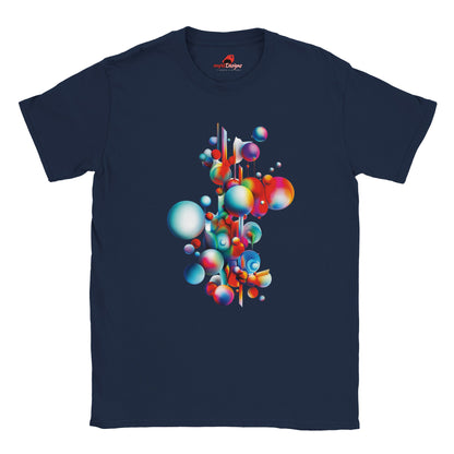 Vibrant Global Geometric Design T-Shirt