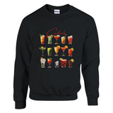 Black Cocktail party Sweatshirt